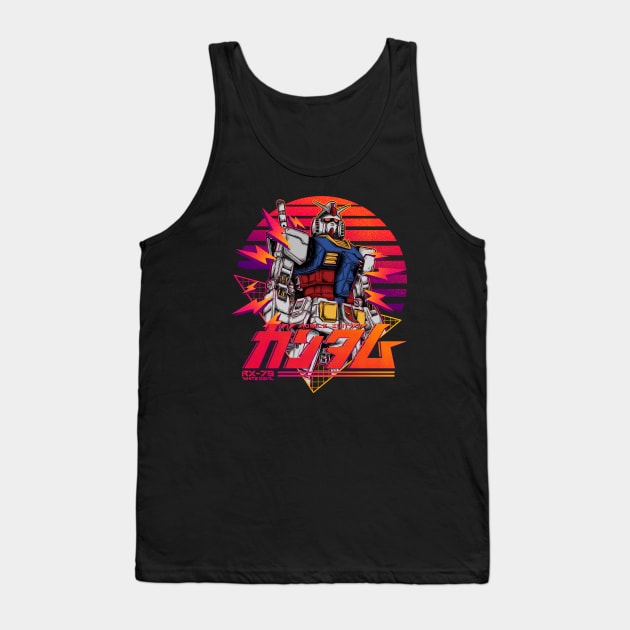 gundam rx 78 retro Tank Top by opoyostudio